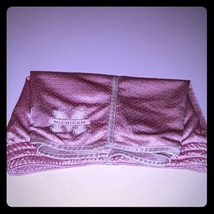 University of Michigan pink basketball shorts